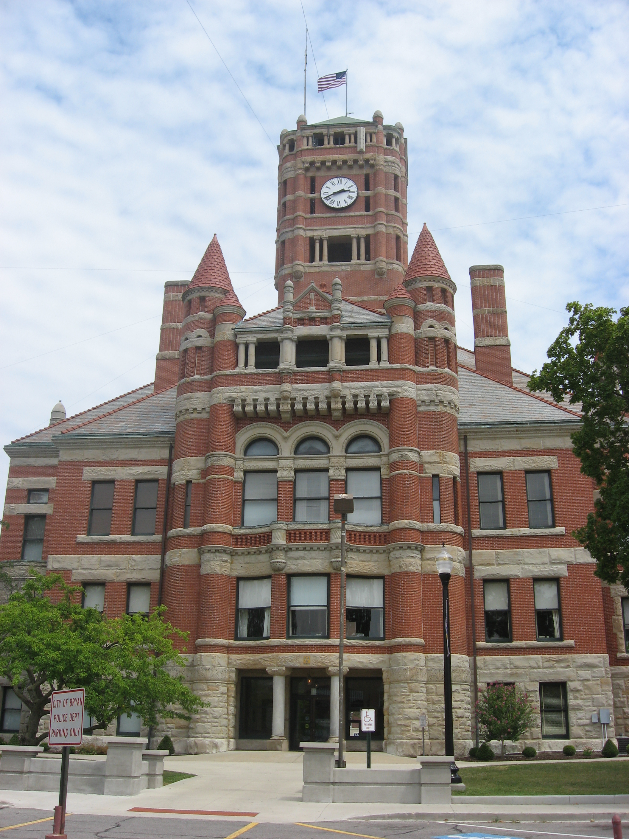 Williams County Courthouse in Bryan, Ohio